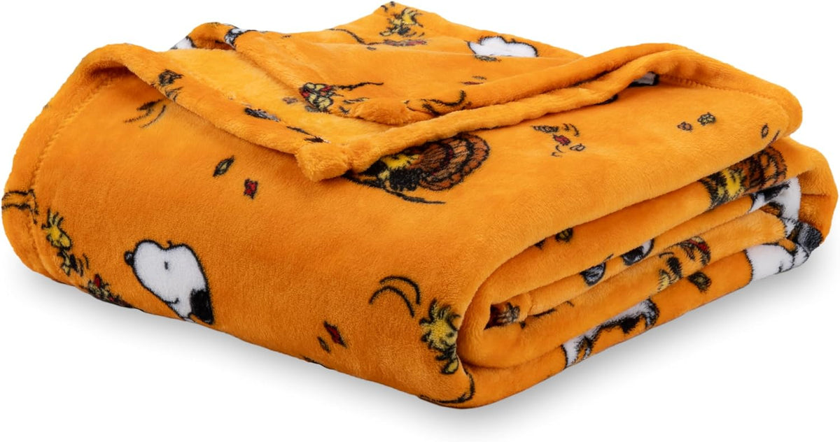 Berkshire Blanket Peanuts® VelvetLoft® - Manta de felpa de Snoopy c...