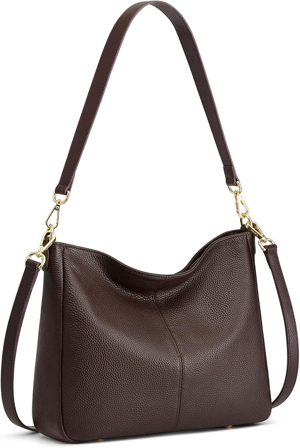 Kattee Bolsos de cuero para mujer, bolso cruzado Hobo para mujer, b...