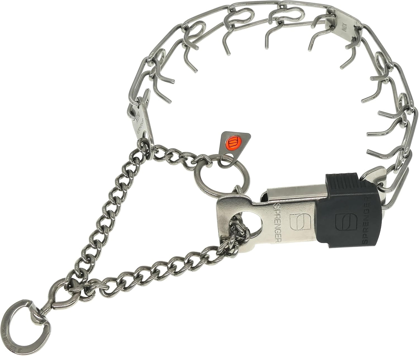 Collar de entrenamiento Herm Sprenger con puntas y hebilla de liber...