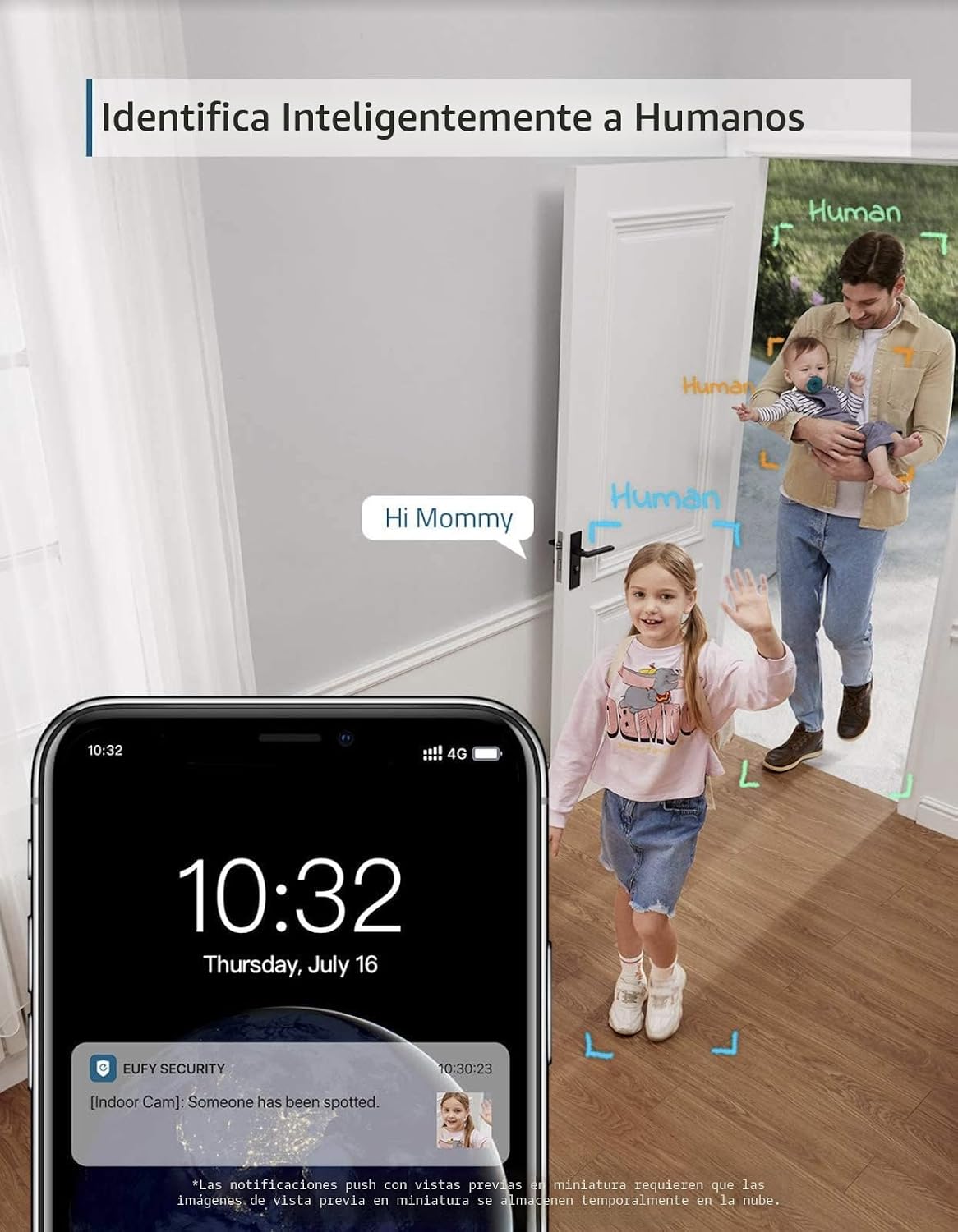 eufy Security Cámara interior E220, cámara para perro\/mascota, Pan...