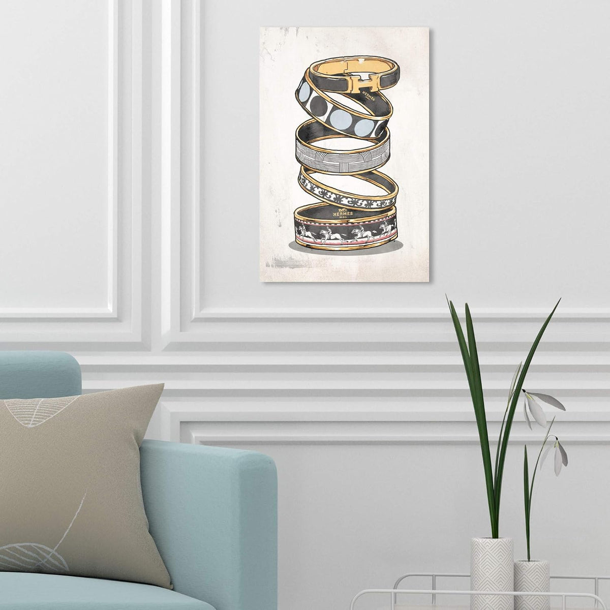 The Oliver Gal Artist Co. Lienzo decorativo para pared con texto en...