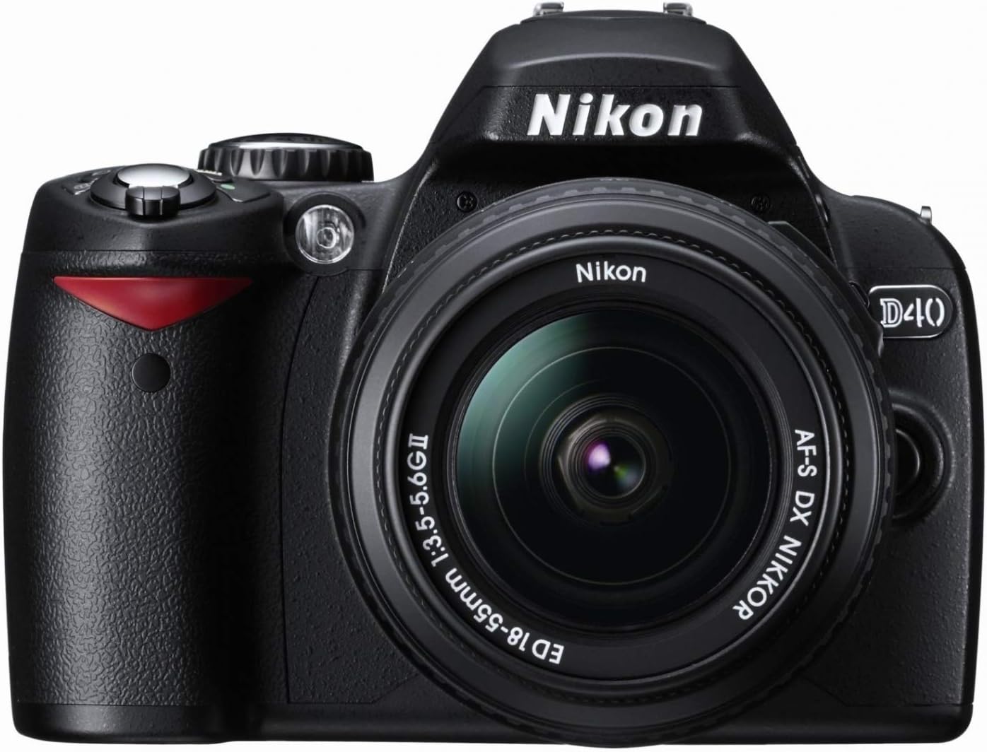 Kit de cámara digital Nikon D40 de 6.1 MP con lente de zoom Nikkor...