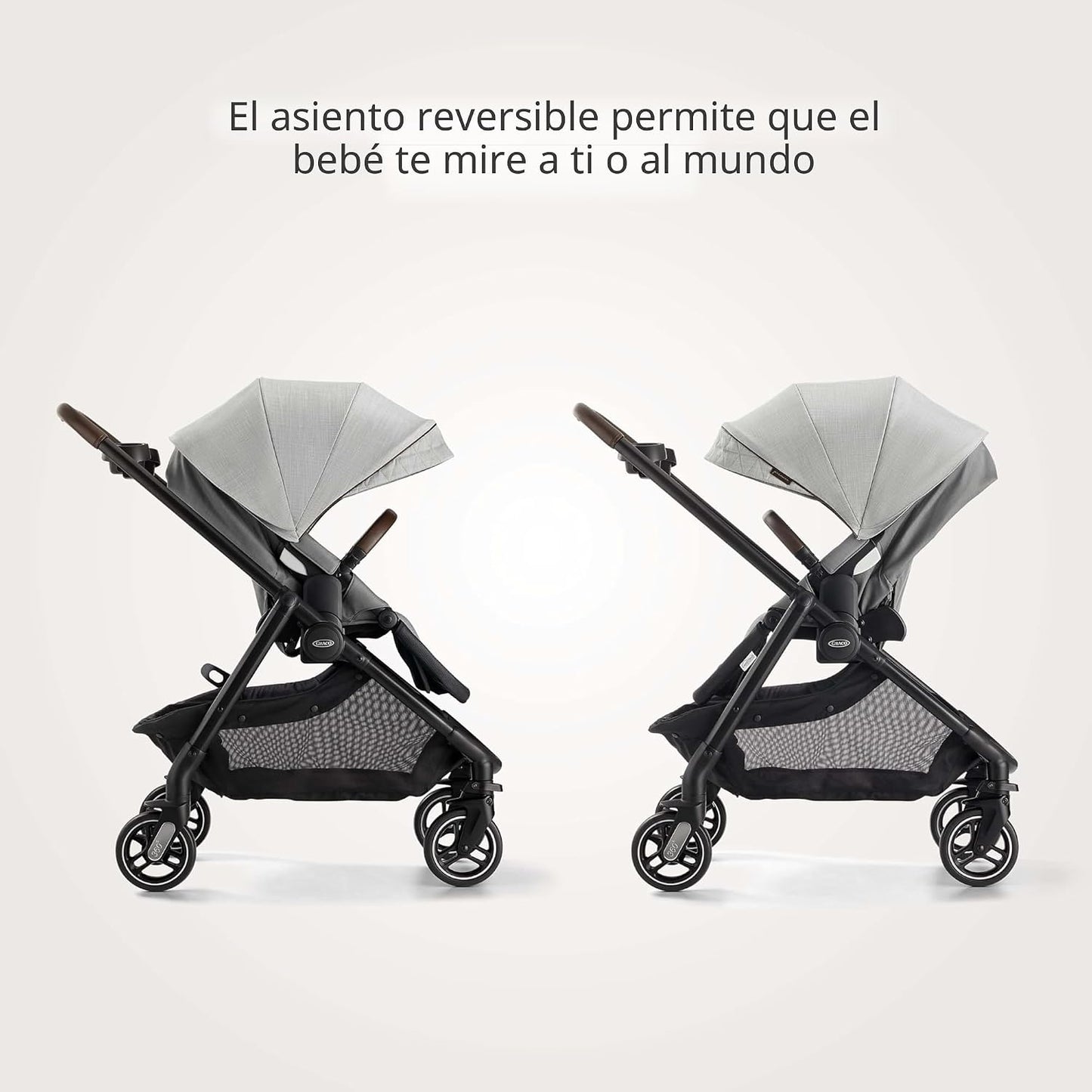 Graco Premier Modes Merge - Carriola con ruedas EZ Spin para rotaci...