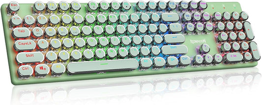Redragon K710 Teclado mecánico inalámbrico para juegos, Bluetooth\/...