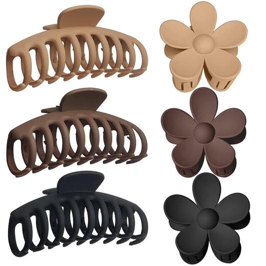 OWIIZI Pinza de Pelo, Pinzas Grandes para Cabello Grueso, Pinzas de...