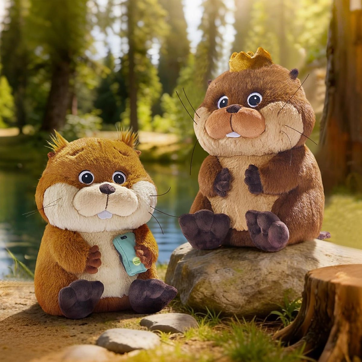 MINISO Disney Pixar Hoppers King George - Peluche de 13 pulgadas |...