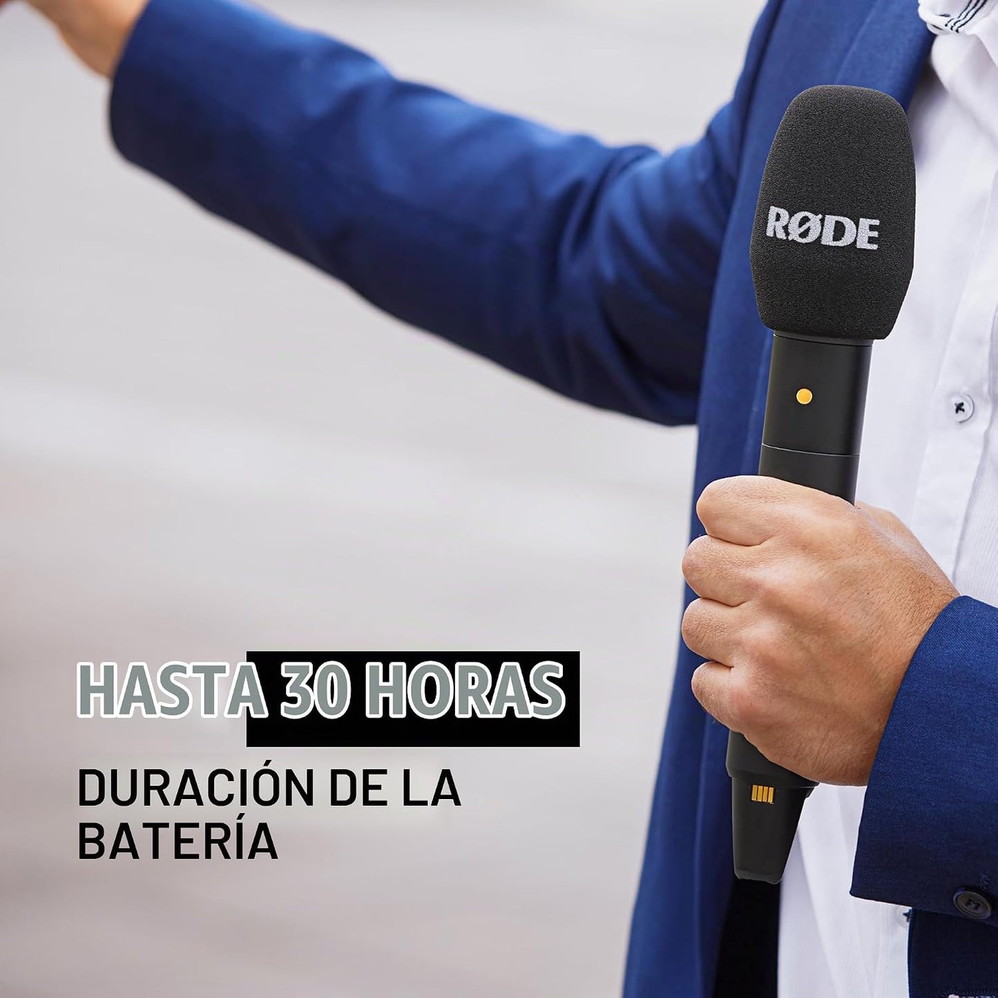 RØDE Interview PRO Micrófono de condensador de mano inalámbrico con...