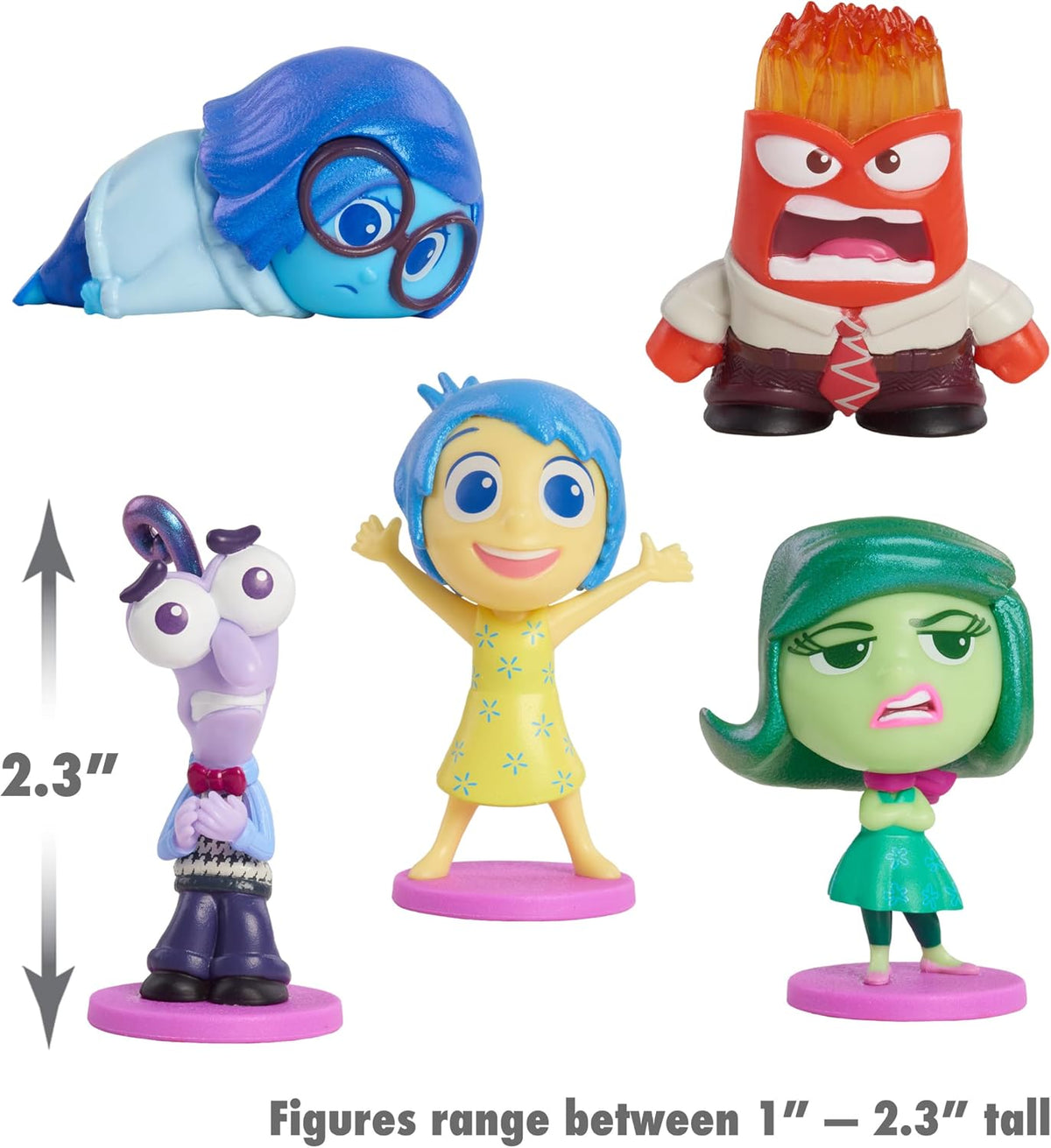 Disney y Pixar Inside Out 2 Set de Figuras "All the Feels",...