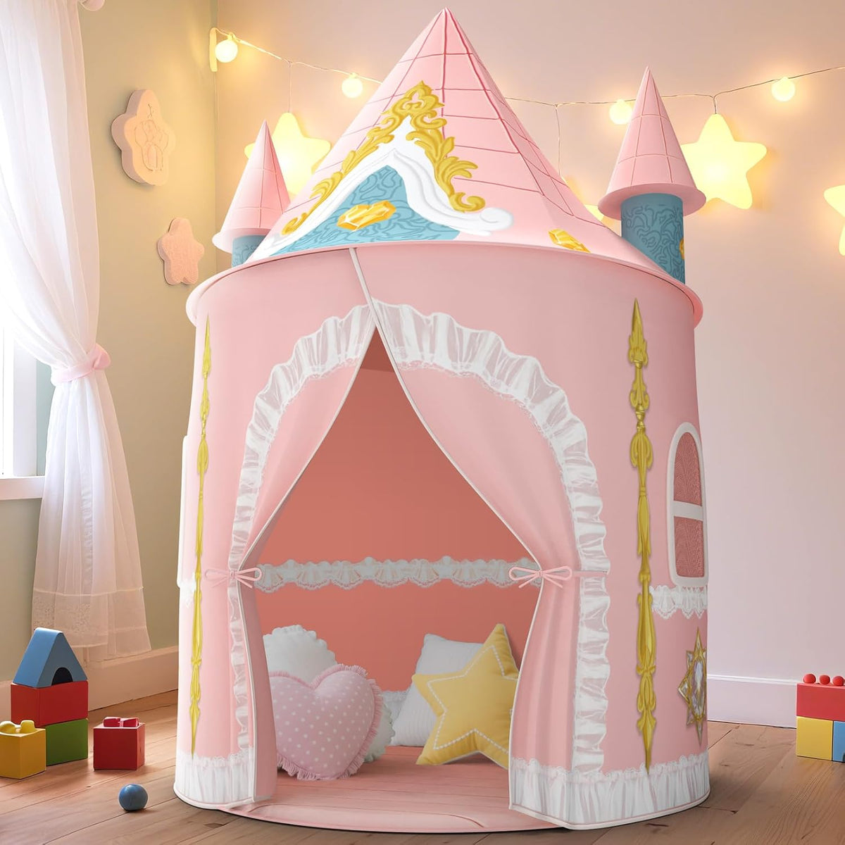 Skirfy Tienda de Juego para Niñas Niñas Pequeñas Tiendas de Princes...