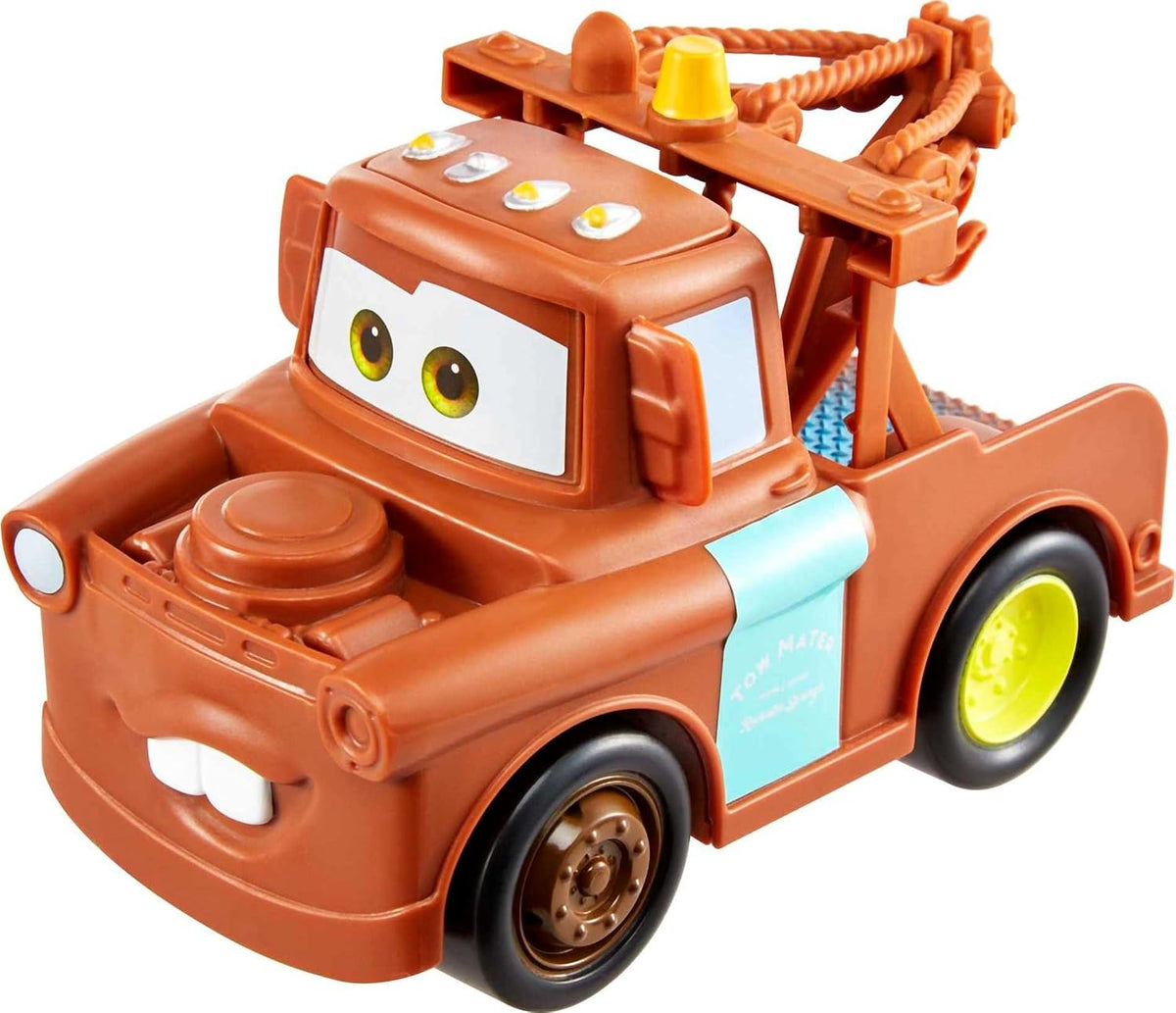 Mattel Disney y Pixar Cars Track Talkers Mater Toy Truck | Vehículo...