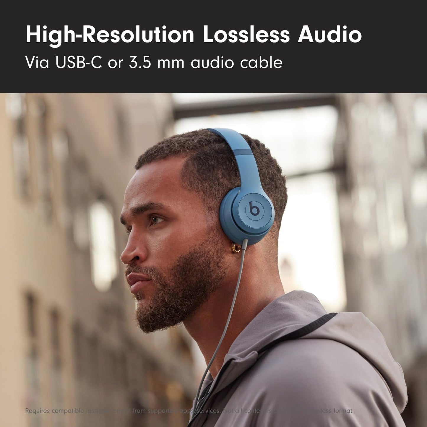 Beats Solo 4 - Auriculares inalámbricos Bluetooth en la oreja, comp...