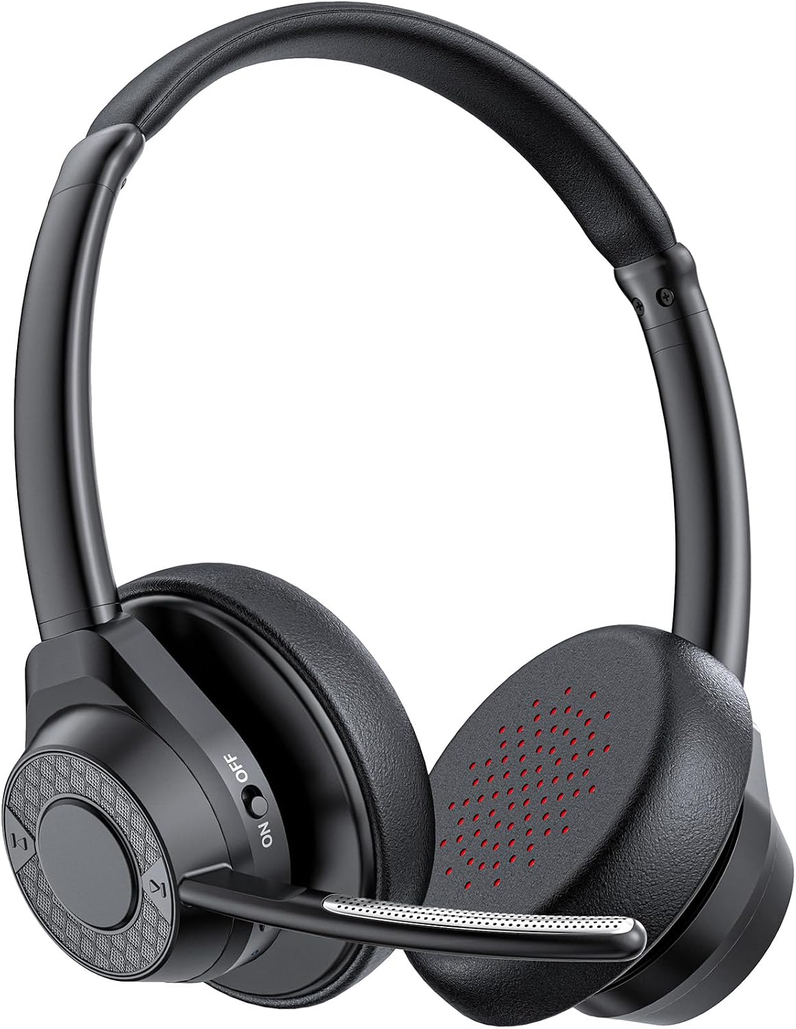 Auriculares inalámbricos con micrófono para el trabajo, auriculares...