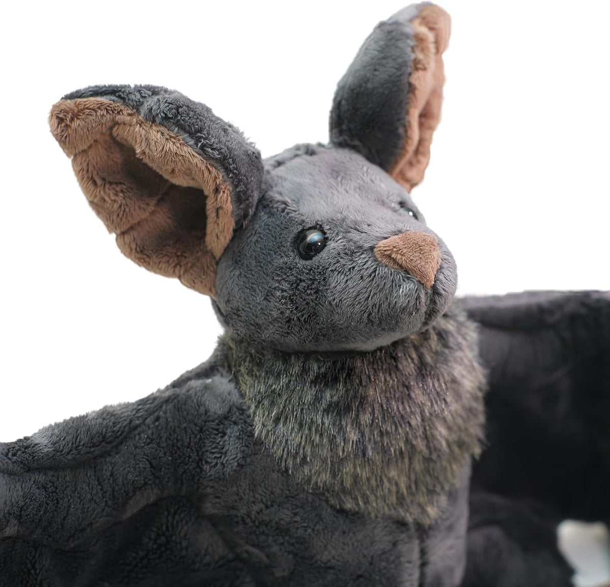 Enivtfz Muñecos de peluche grandes de murciélago, muñecas de murcié...