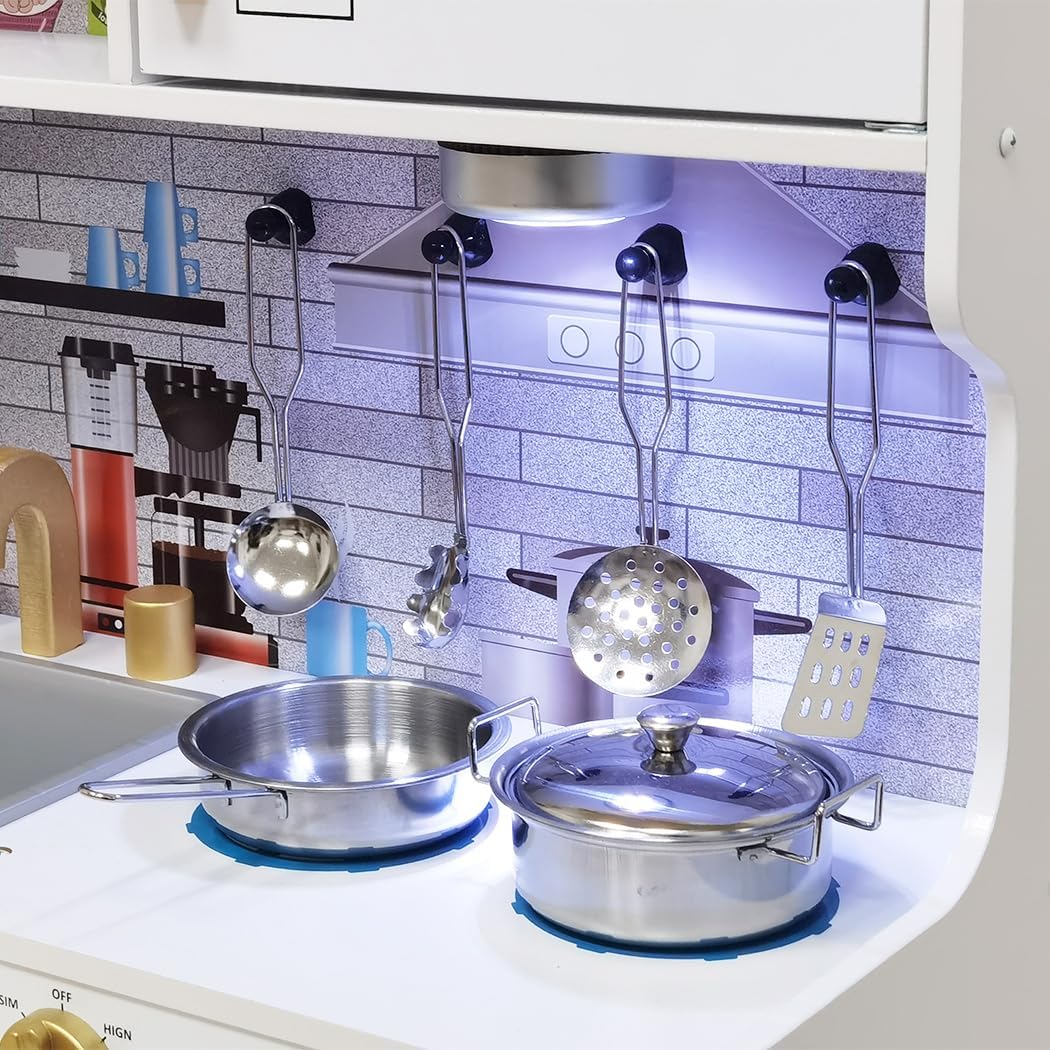 Juguete de Simulación para Niños y Bebés, Set de Juego de Cocina y...