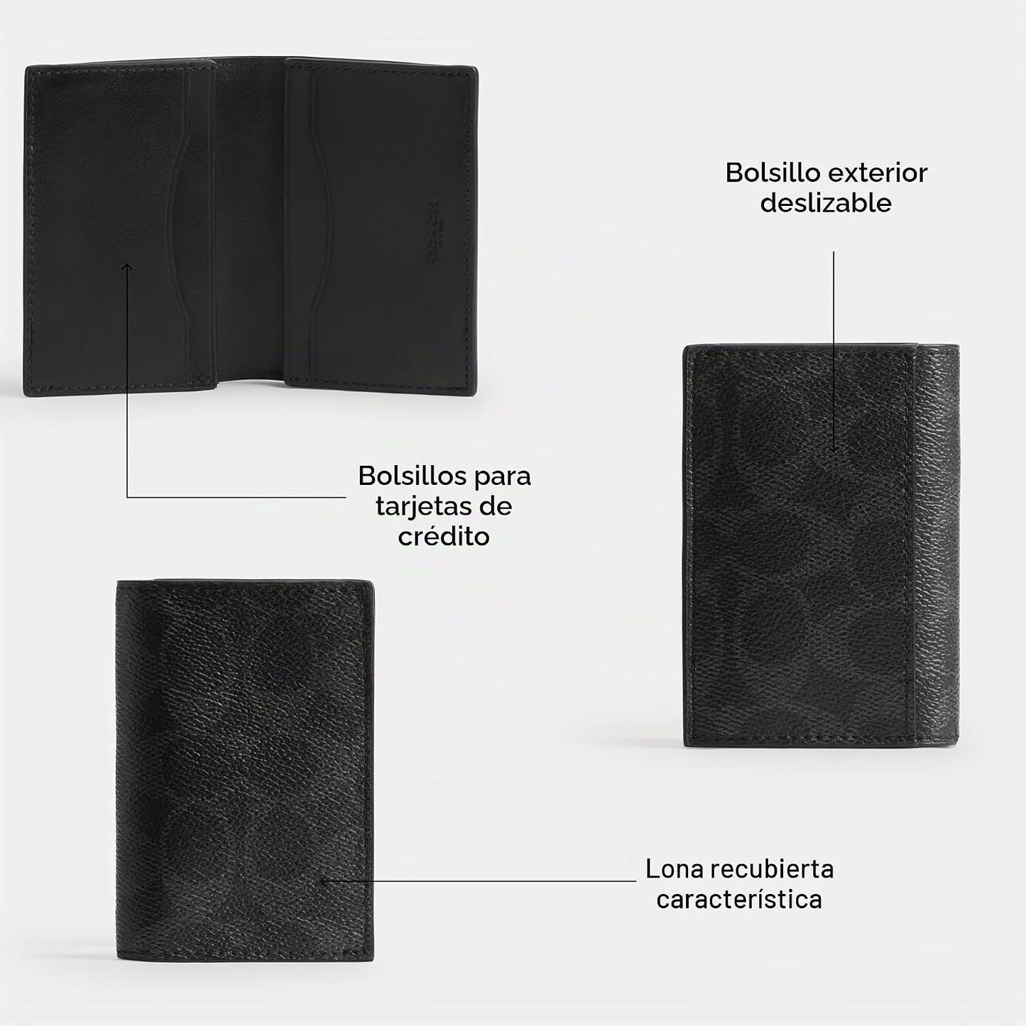 Coach Men's Bifold Card Case