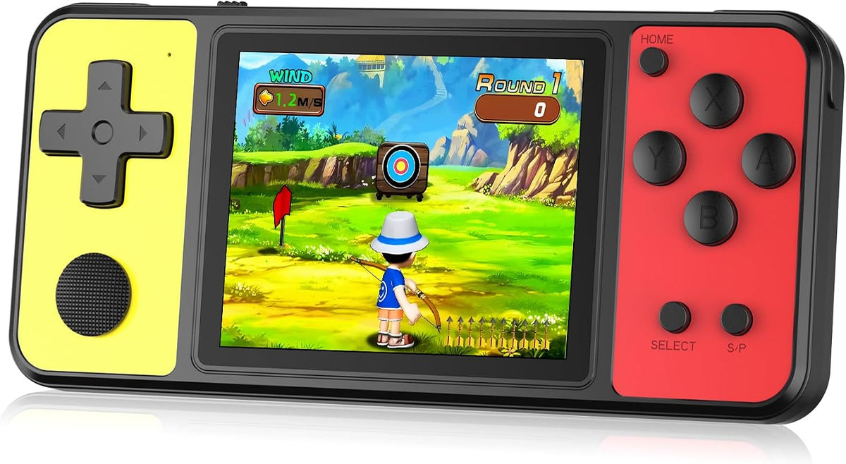 KAVOYI Juegos de mano de 32 bits para niños, 139 videojuegos integr...