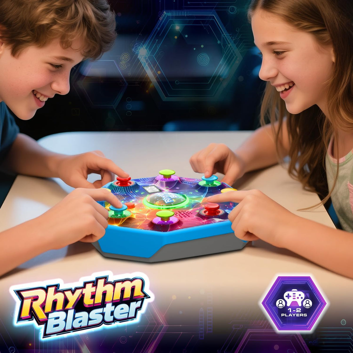 Juego de reflejo electrónico para solo y 2 jugadores | Juguete de m...
