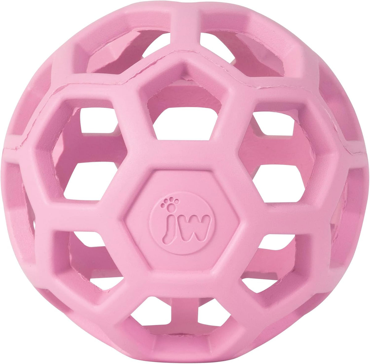 JW Pet HOL-ee - Pelota de rompecabezas para perro, pequeña, 3 pulga...