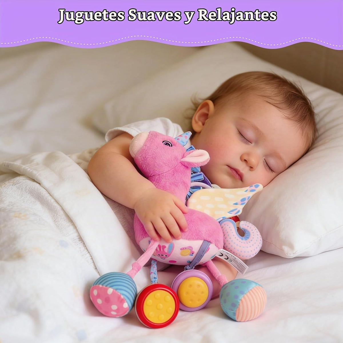 Juguete colgante para asiento de coche para bebé de 0 a 6 meses con...