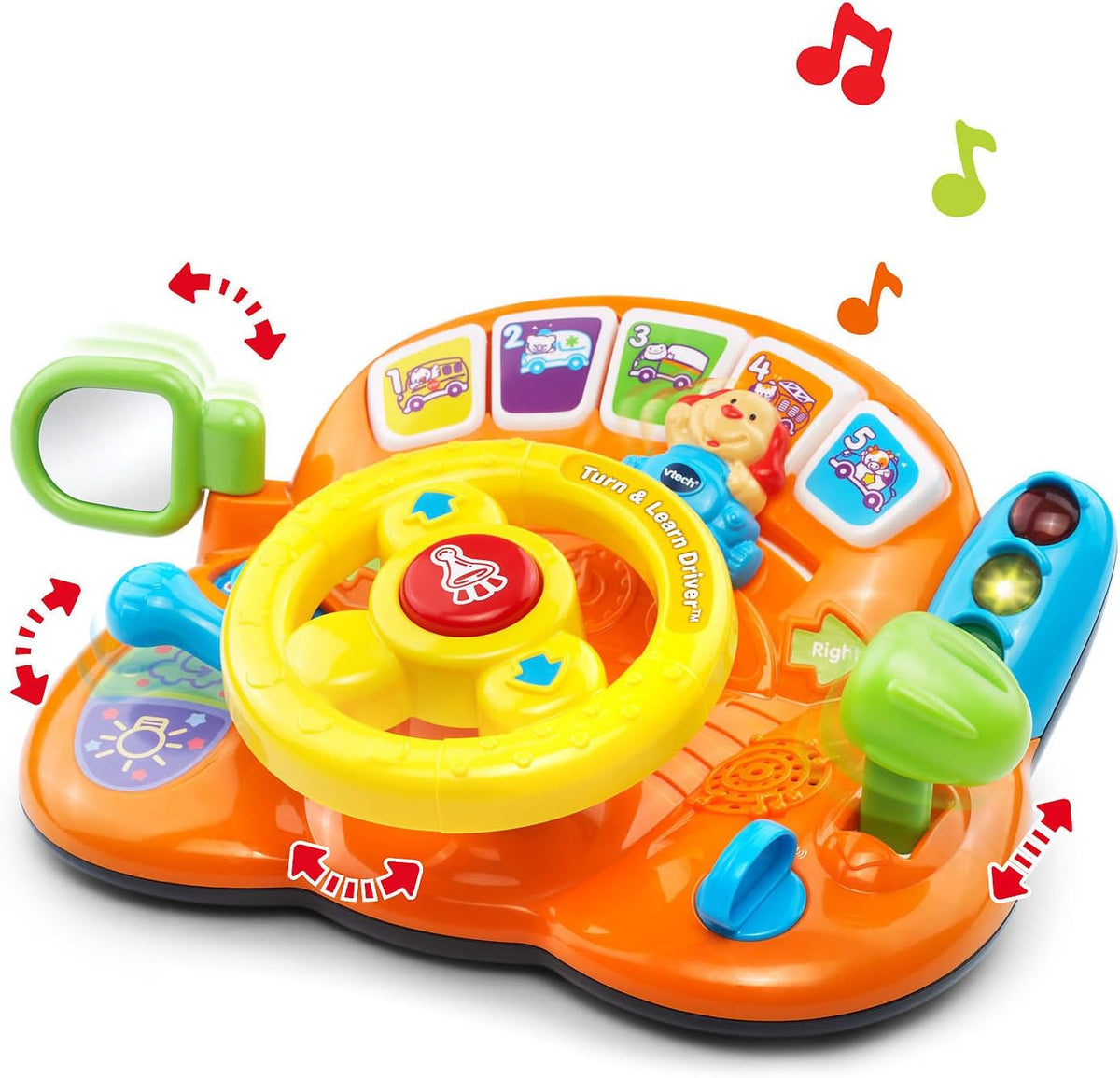 Driver de giro, VTech y aprender, naranja