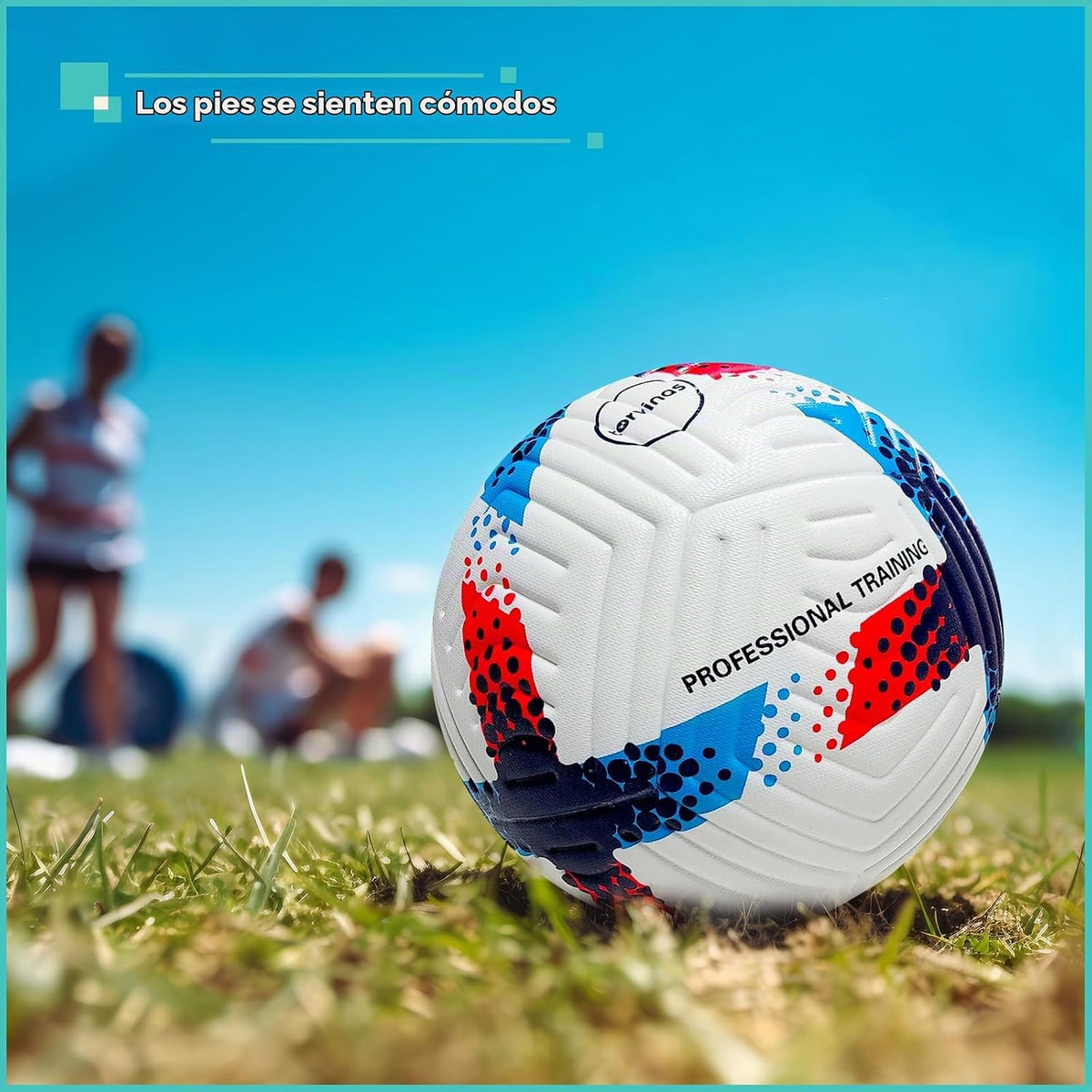 Torvinas Balón de fútbol Tamaño 5,4 \u2013 Piel sintética impermeab...