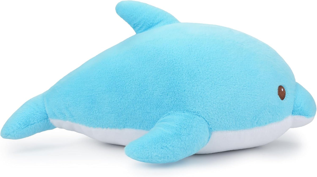 WEIGEDU Juguete de peluche con forma de delfín, 19 pulgadas | Suave...