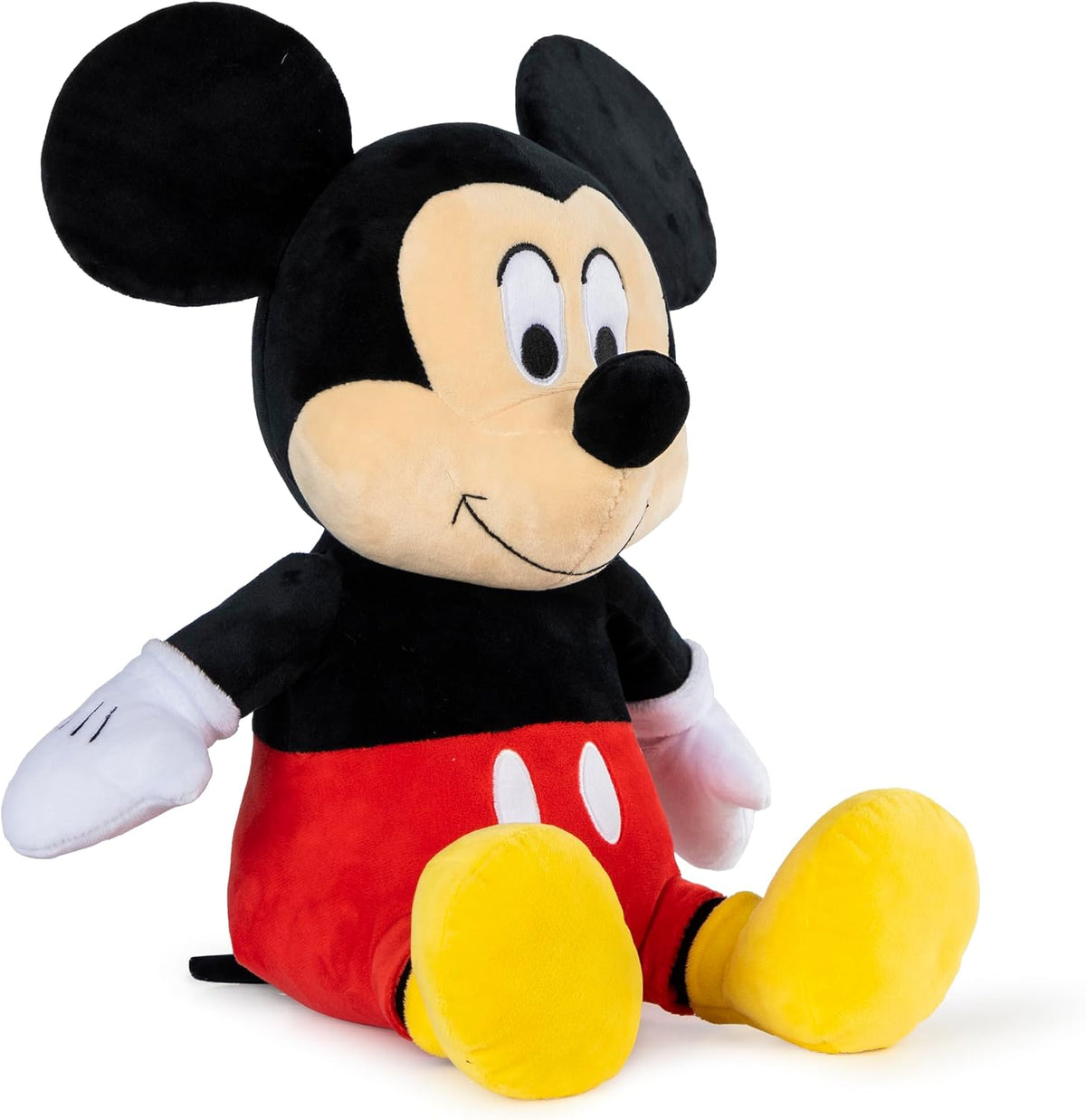 Jay Franco Disney Mickey Mouse - Almohada de peluche súper suave -...