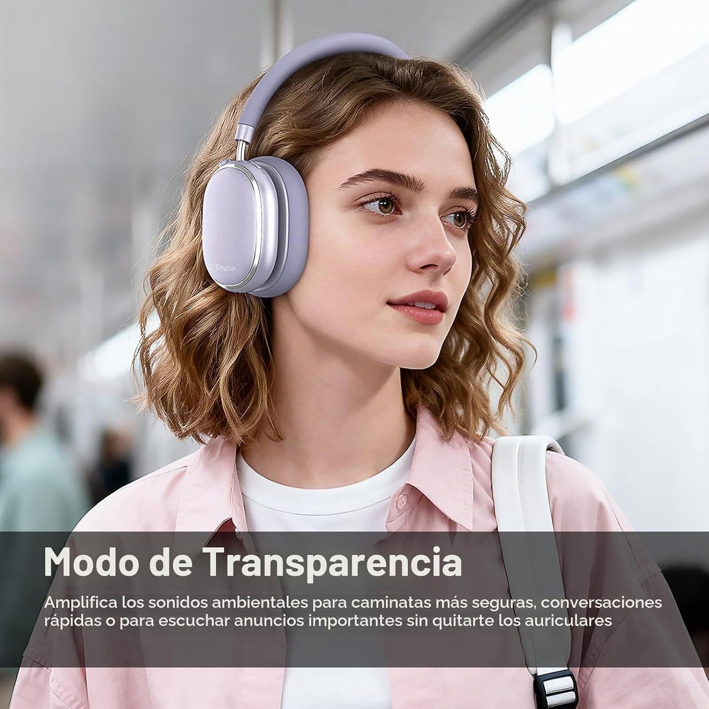 Srhythm NiceComfort 95 Auriculares inalámbricos con cancelación de...