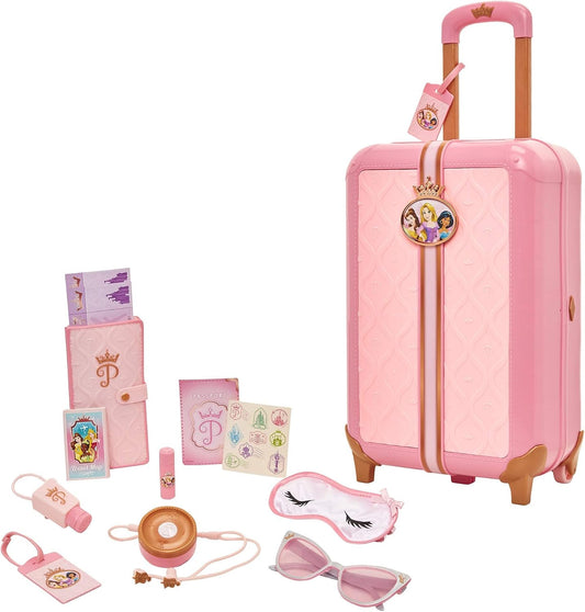 Set de juego con maleta de viaje Disney Princess para niñas con eti...