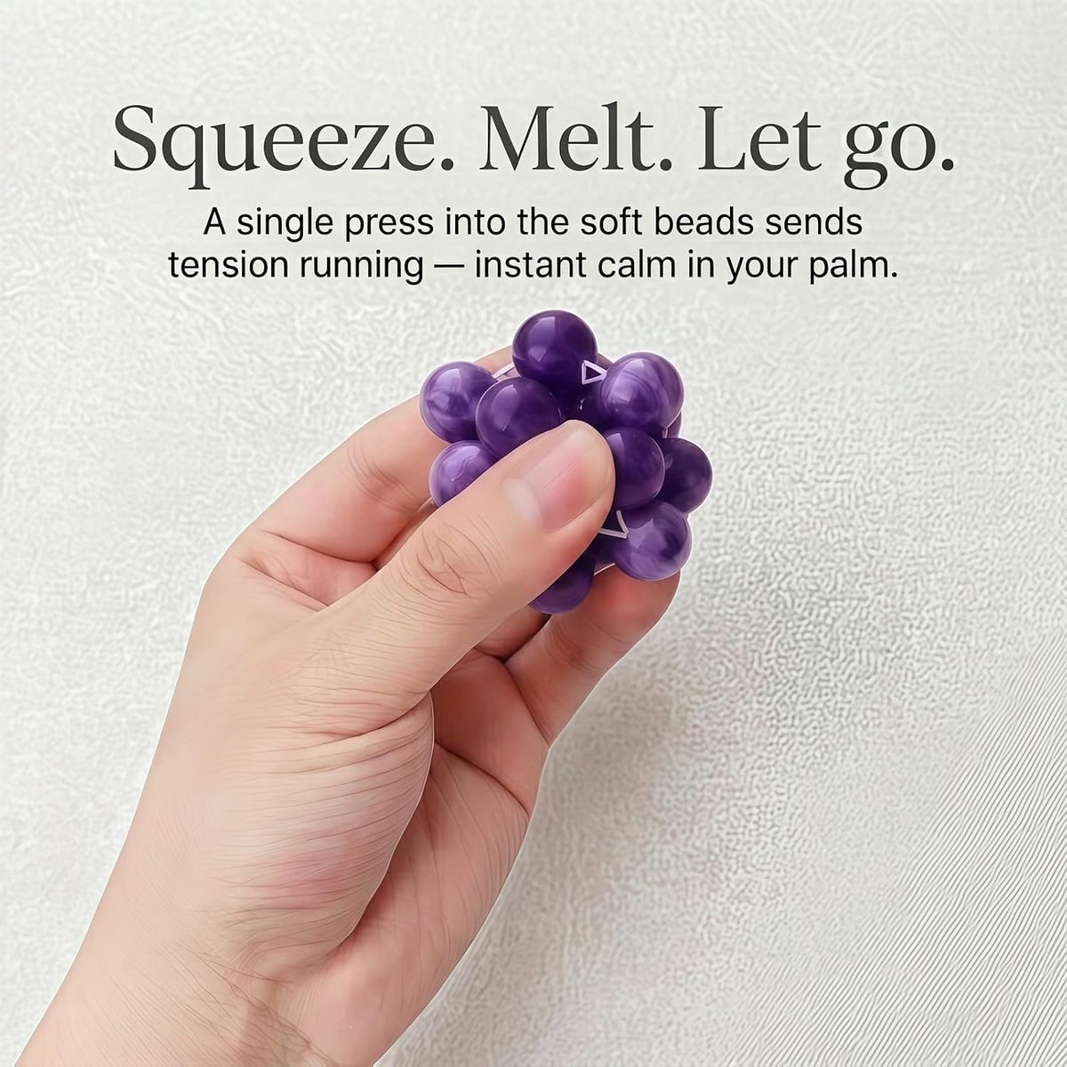 Fidget Toy Stress Relief Squeeze Ball - Bola sensorial con aparienc...