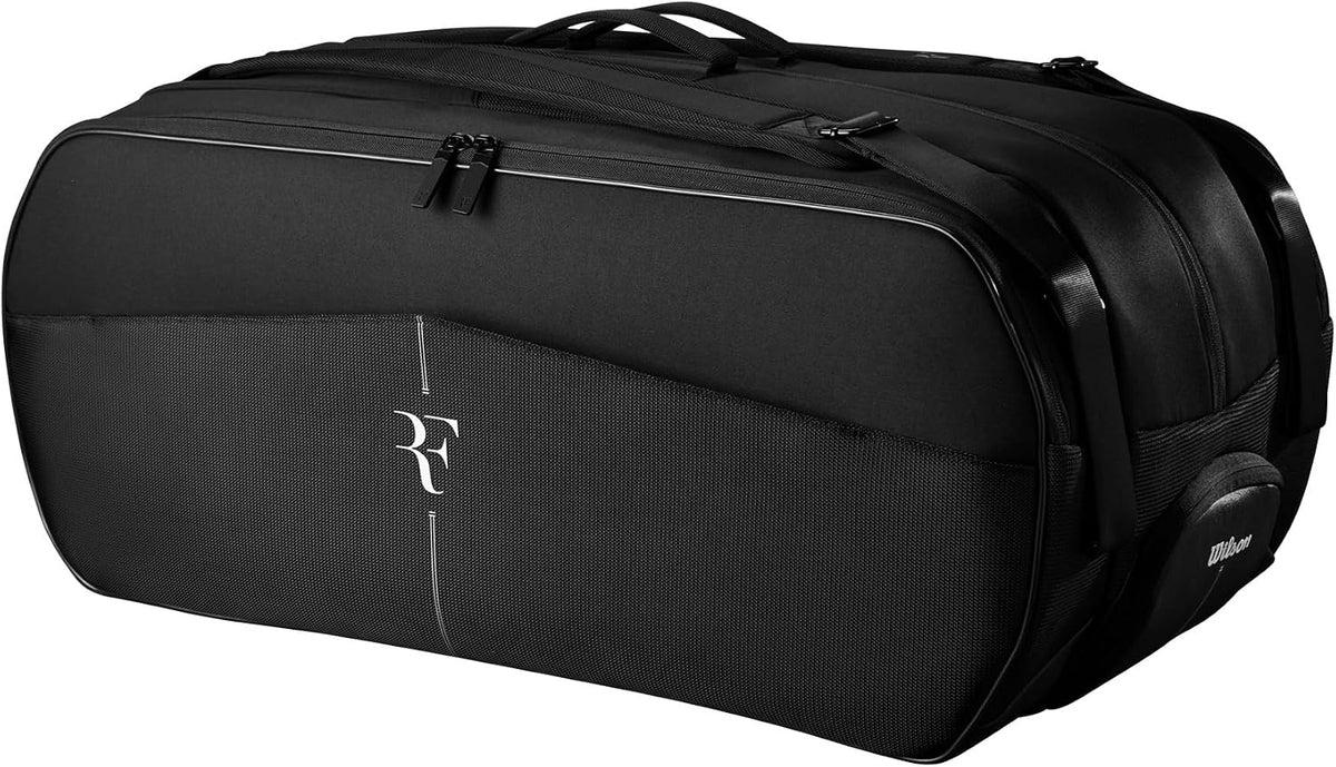 WILSON RF - Funda para raqueta de tenis, color negro