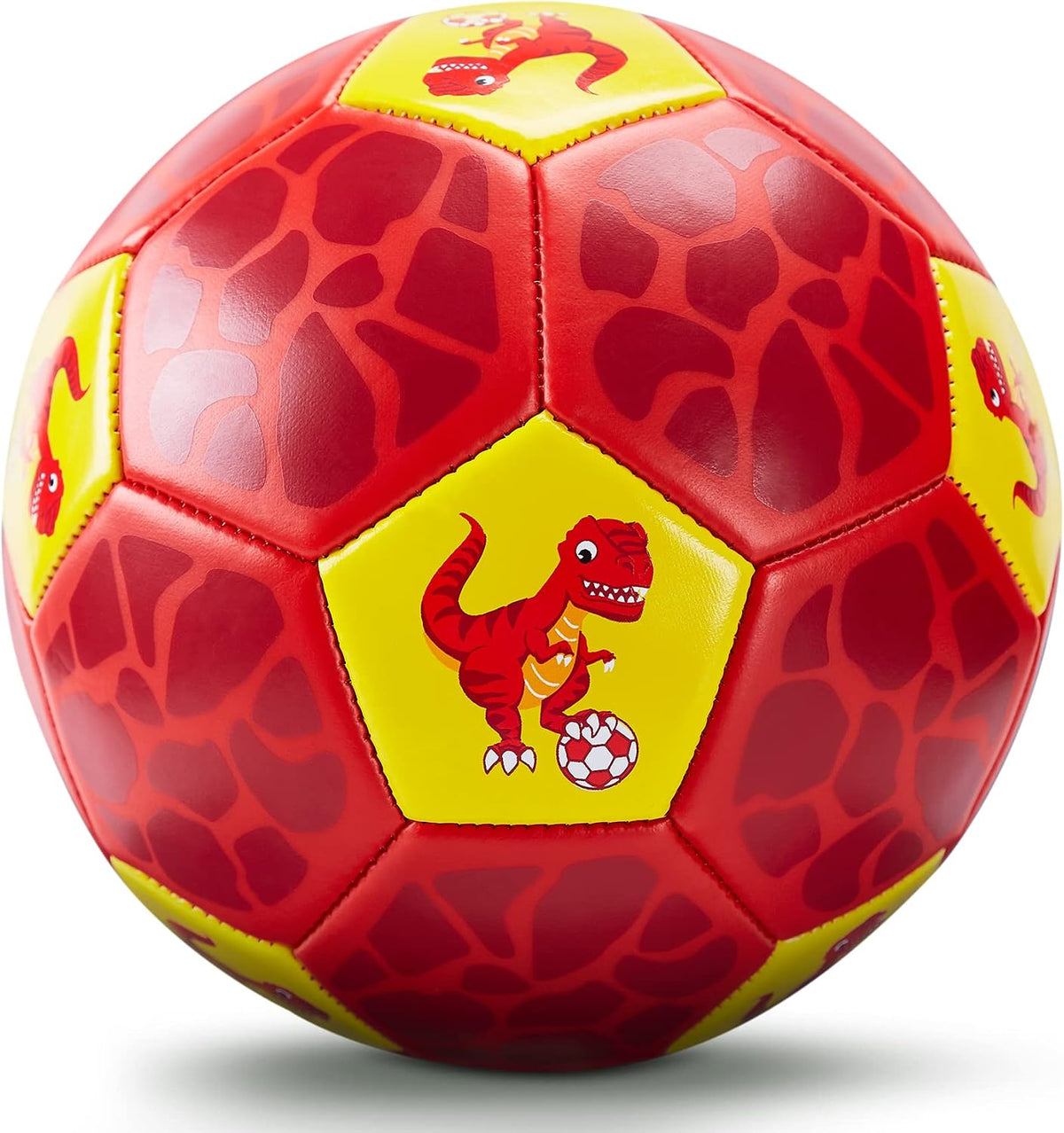 hahaland Balón de fútbol tamaño 3 para niños con bolsa de malla de...
