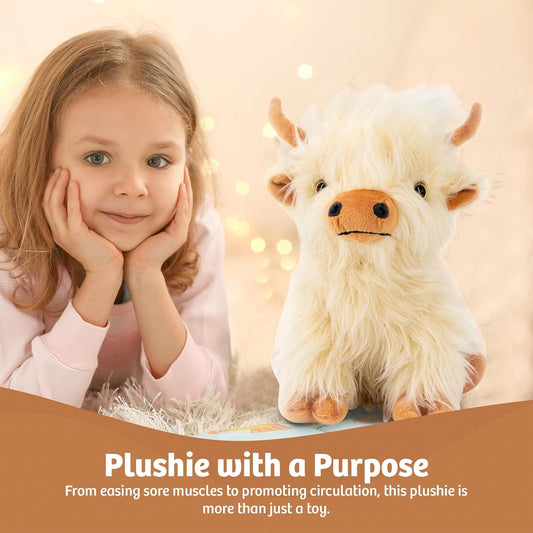 MARYSUN Juguete de Peluche de Vaca Highland - Regalo de Animal de P...