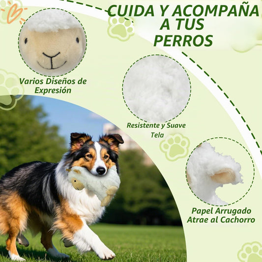 Juguetes Chirriantes para Perros Grandes - Juguetes de Masticación...