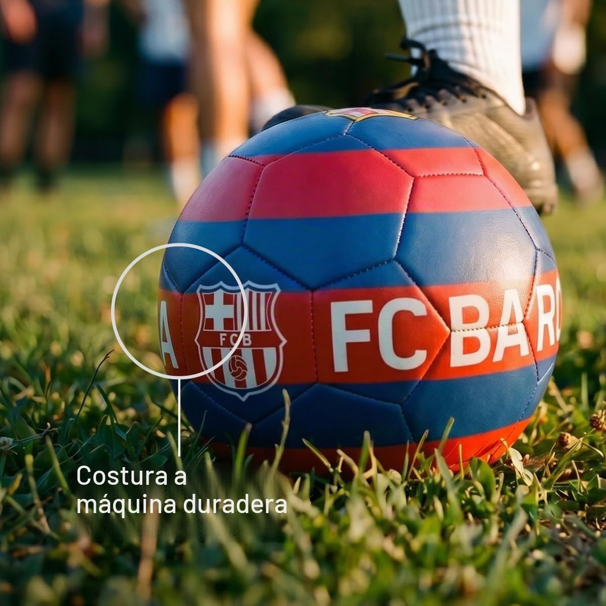 Maccabi Art Balón de fútbol con licencia oficial del FC Barcelona,...