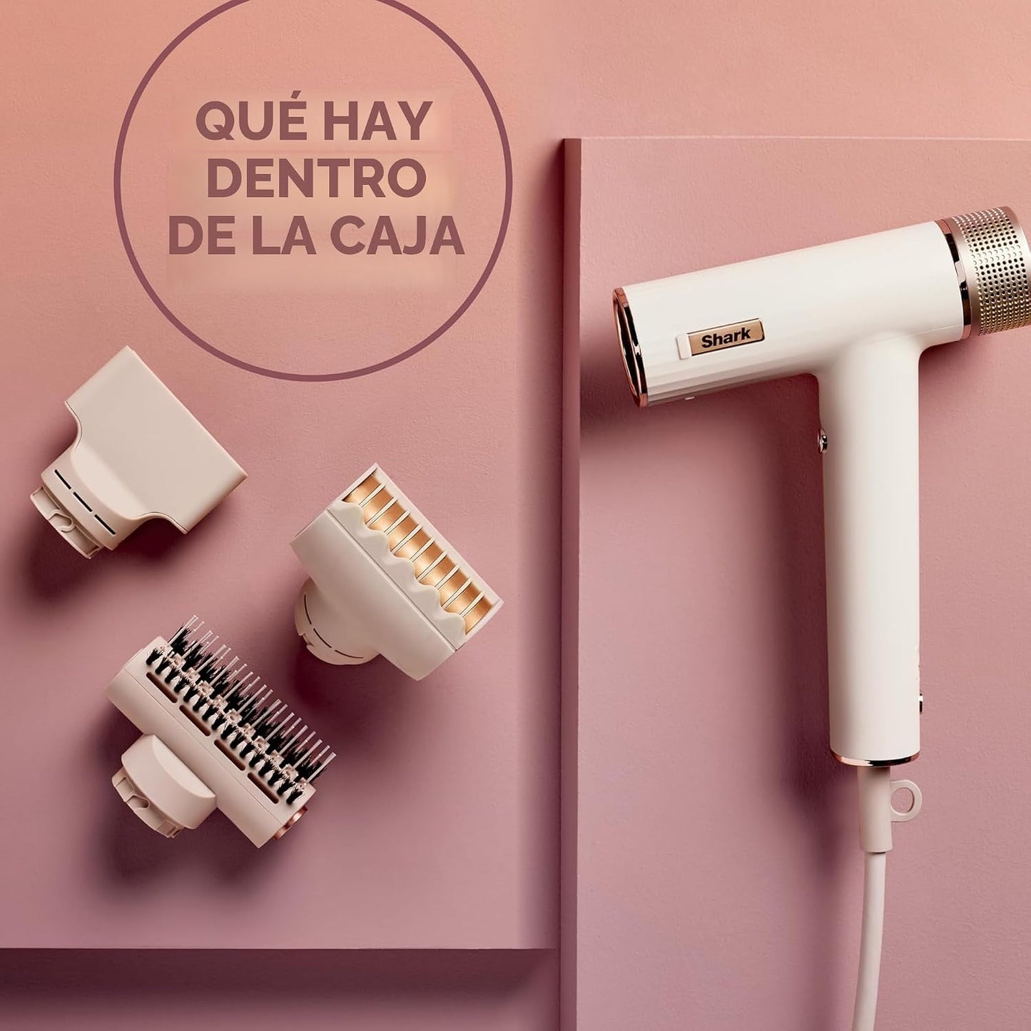 Secador de pelo Shark | SpeedStyle | Herramienta de peinado sin dañ...