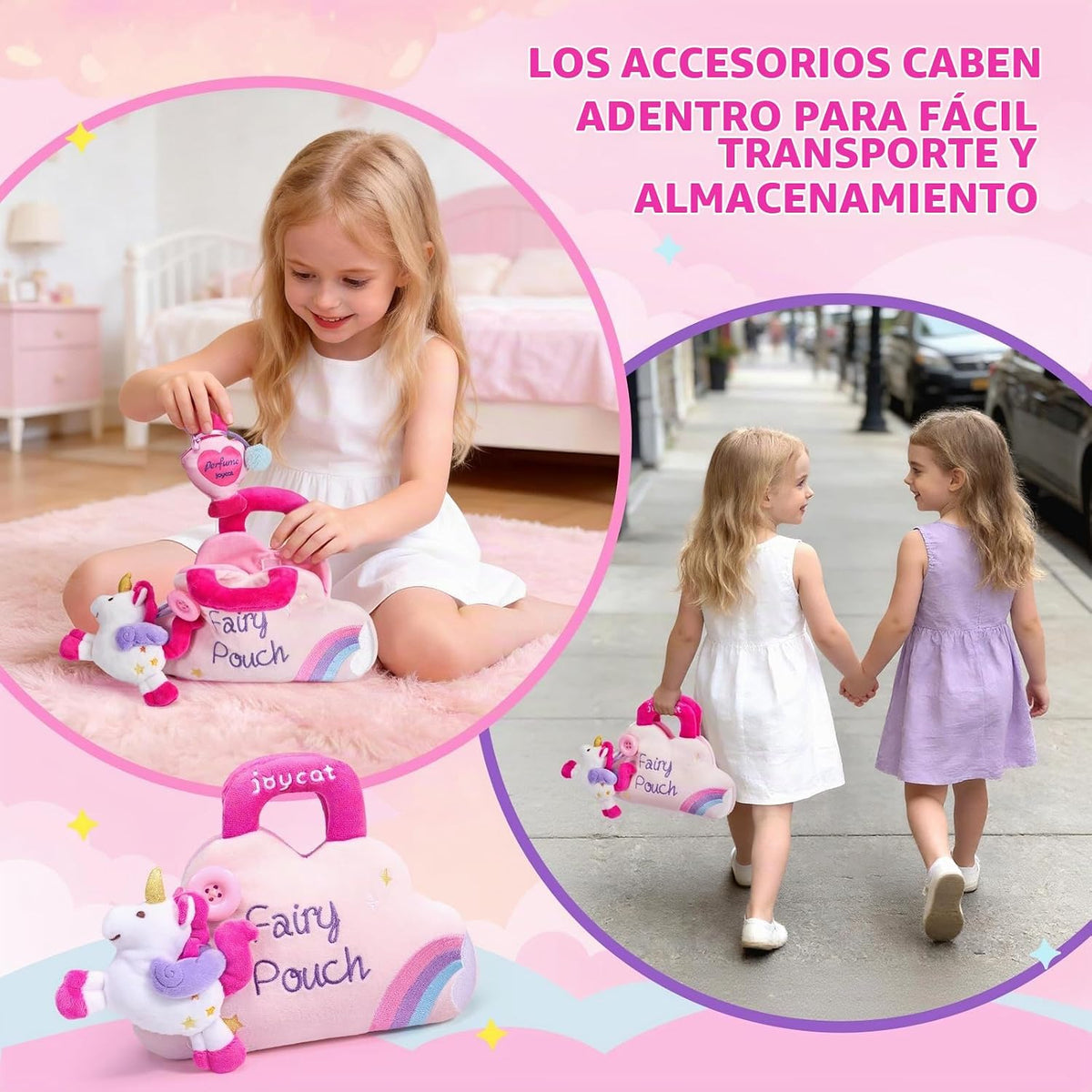 JoyCat Juguetes para Niñas Pequeñas de 1-3 Años, Mi Primer Bolso Ni...