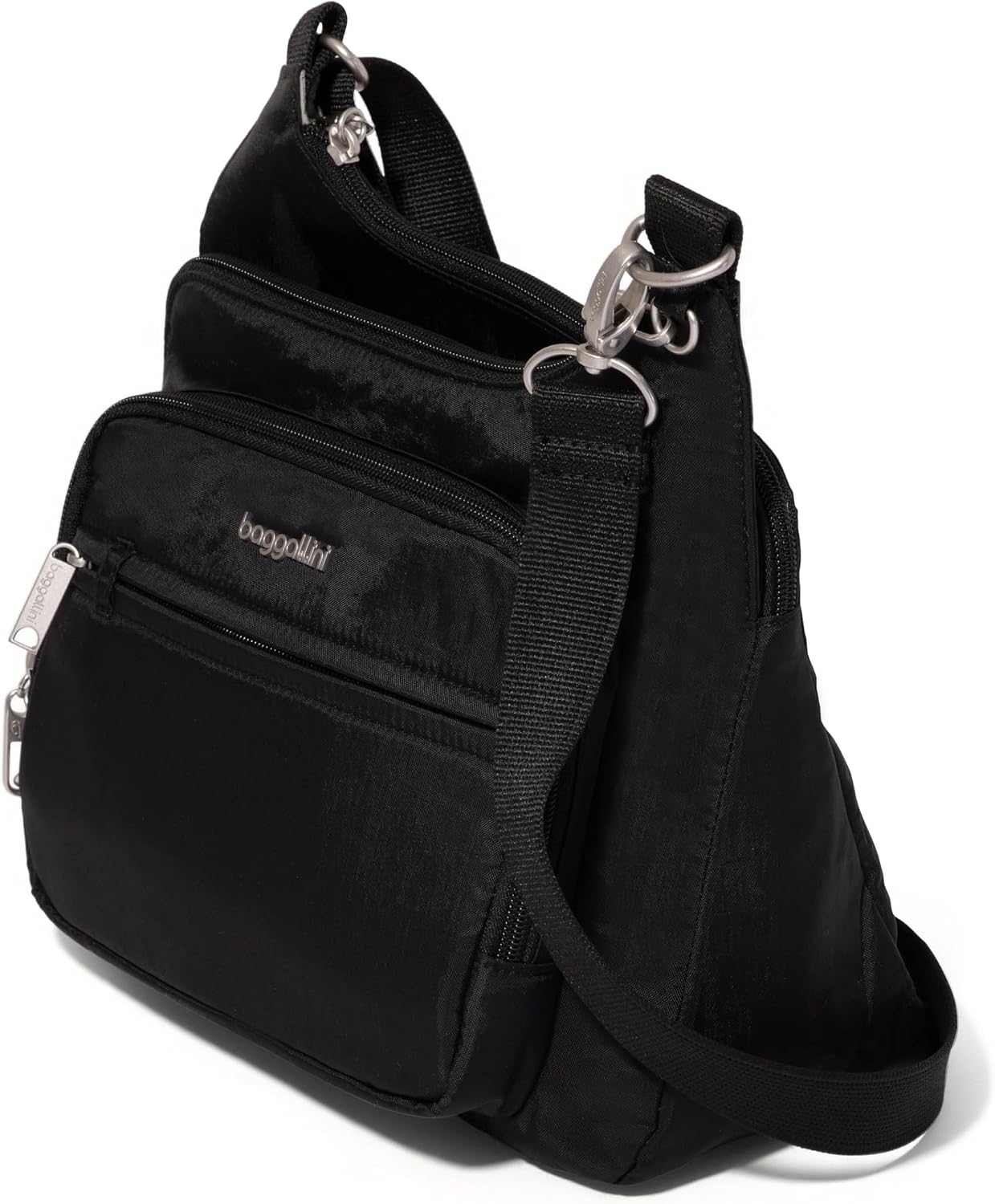Baggallini Securtex Bandolera cruzada antirrobo 11\u201Dw X 8.5\u20...