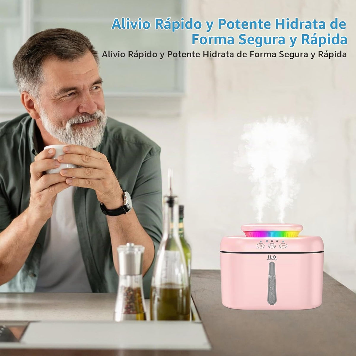 SZO Humidificador de plantas para interiores, humidificadores de 2....