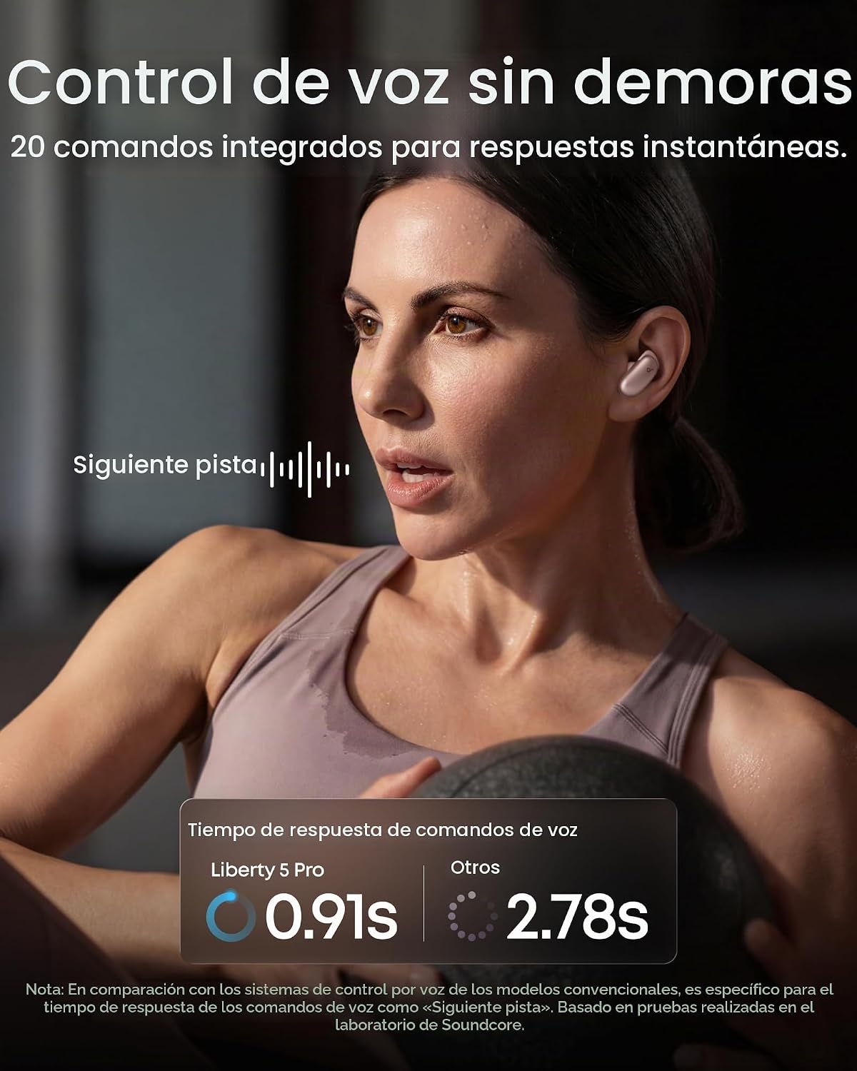 Soundcore Liberty 5 Pro,Calidad de llamada certificada por Guinness...