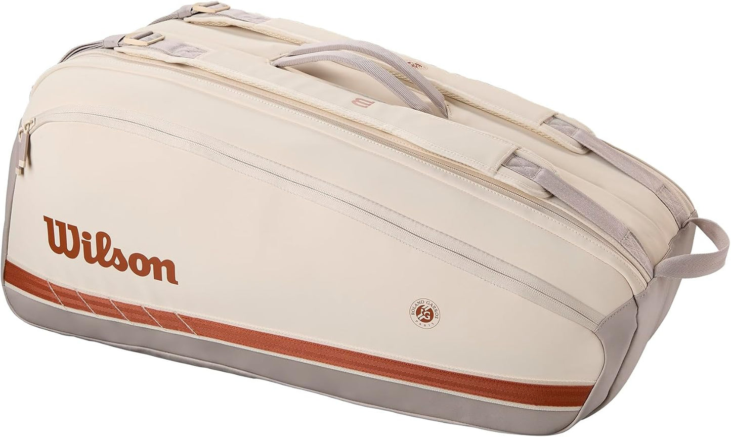 WILSON Roland-Garros - Bolsas para raquetas de tenis 2025