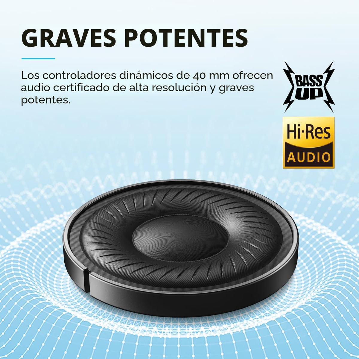 Soundcore by Anker Q20i Auriculares híbridos con cancelación activa...