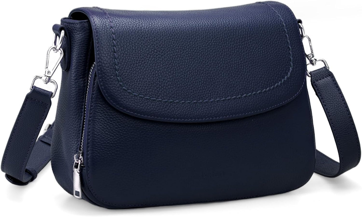 befen Bolsos cruzados de cuero genuino para mujer con cartera RFID...