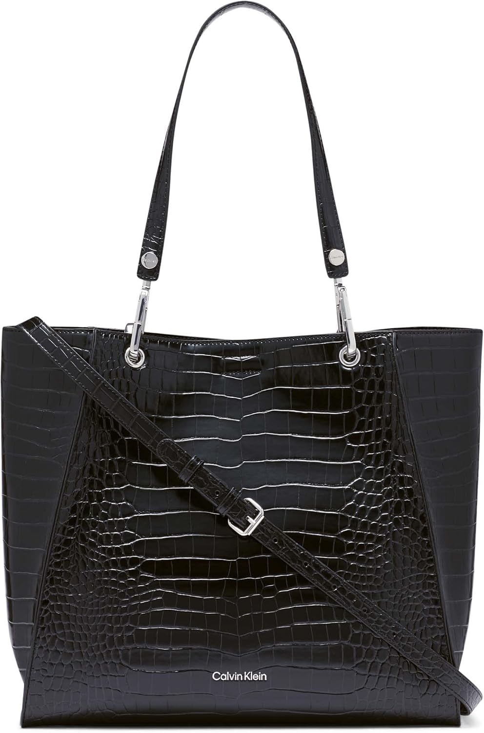 Calvin Klein Bolso Tote Reyna North\/South para mujer | Vegan Leath...