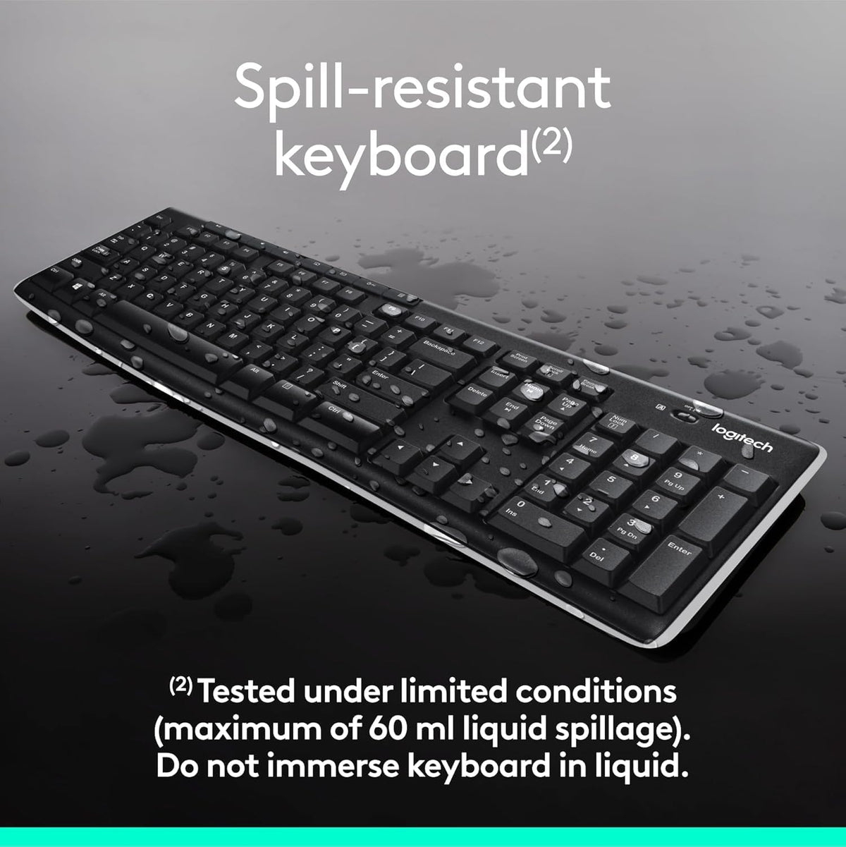 Logitech MK270 Combo de teclado y mouse inalámbricos para Windows,...