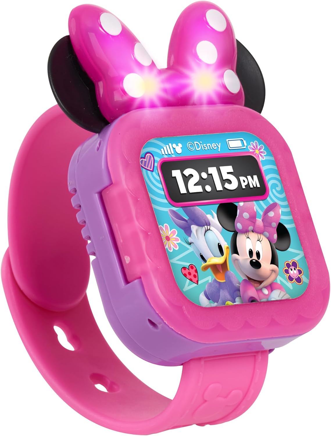 Disney Junior Minnie Mouse Play Smart Watch con luces y sonidos, 3...