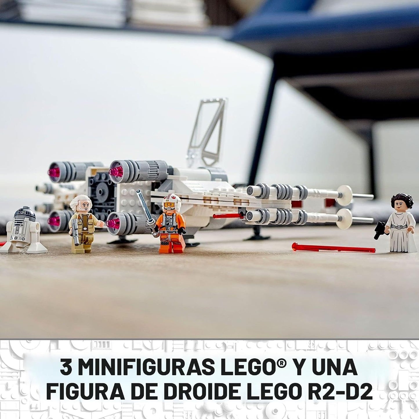 LEGO Star Wars X-Wing Fighter de Luke Skywalker 75301 Set de Juguet...