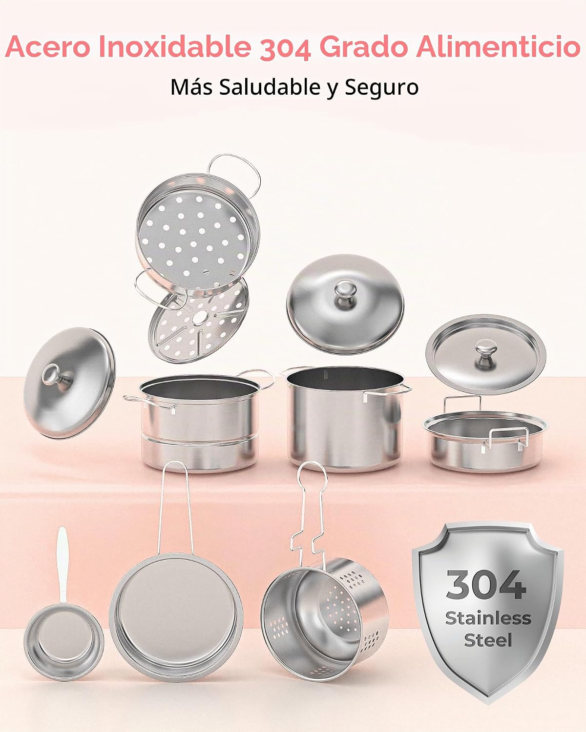 Gotoofun Juego de cocina real para niños de 8 a 12 años, mini herra...