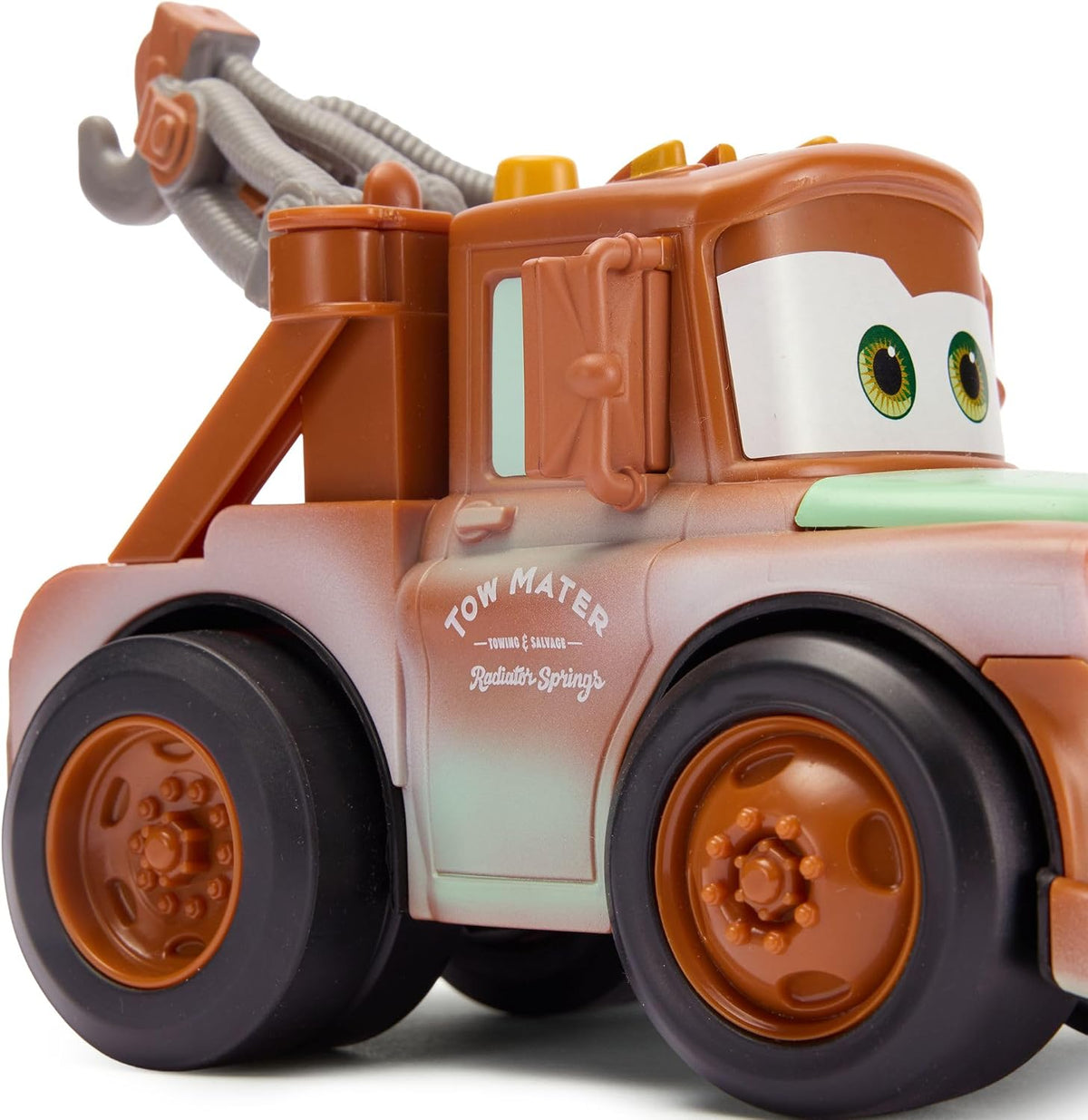 Disney Store Mater Push 'N' Go - Vehículo parlante oficial...