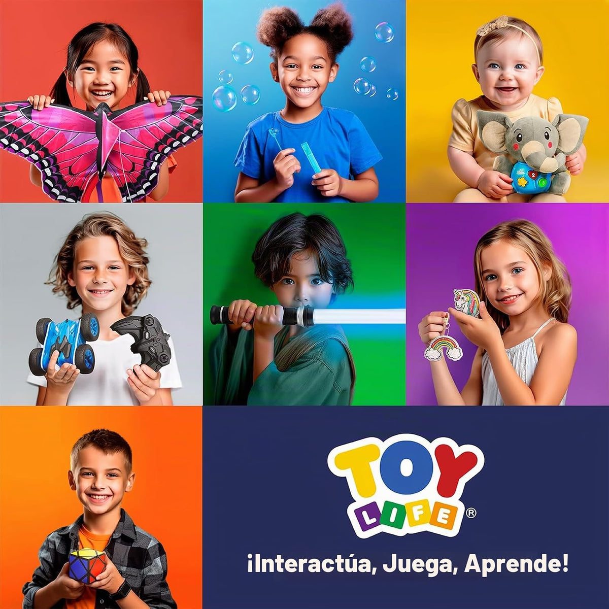TOY Life - Instrumentos musicales para niños pequeños, juguetes mus...
